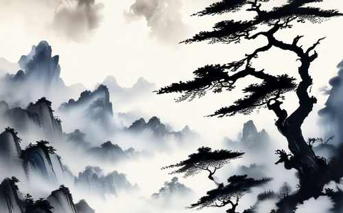 What are some adjectives describing trees?