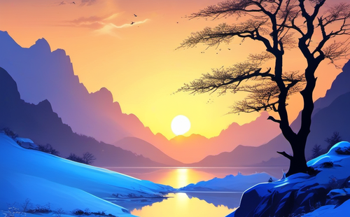 What are the famous lines from Li Shi's poem 'Left Demoted to Blue Pass, Showing My Nephew Xiang'?