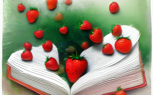How would you describe the taste of strawberries?