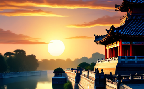 Which adjectives can be used to describe the adjectives of the Forbidden City?