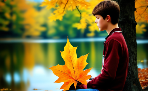 What words can be used to describe a handsome boy?