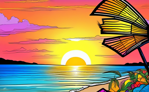 How is the exaggeration technique applied in literary creation?