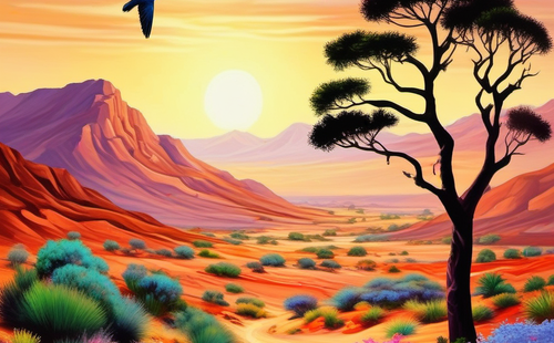 Which adjectives can be used to describe birds?