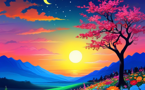 How to analyze the character images in 'The Disease of Father'?