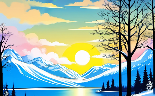 How to describe a winter diary?