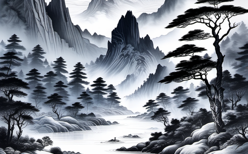 What do the elements of qín qí shuǐ huà shī chéng gē fù usually refer to?