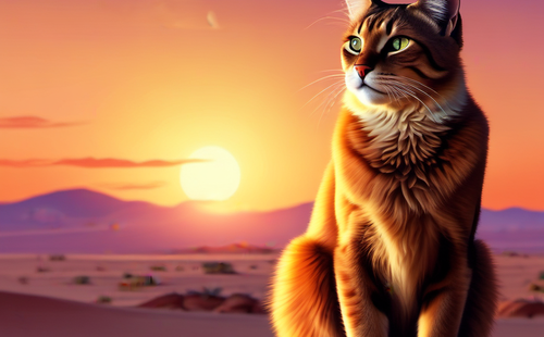 How to describe the appearance of a cat?