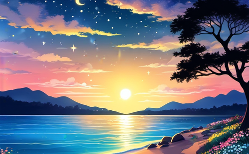 What does '描写的诗句' refer to?