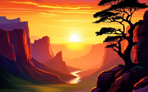 What poems describe the sunrise?