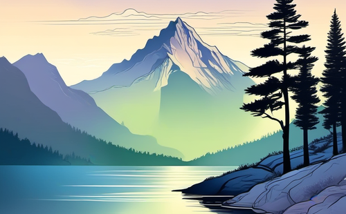 Which adjectives can be used to describe a mountain?