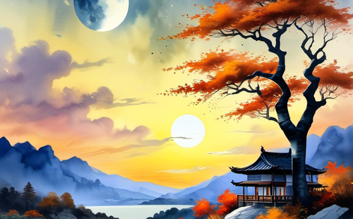 Which adjectives can be used to describe moonlight?