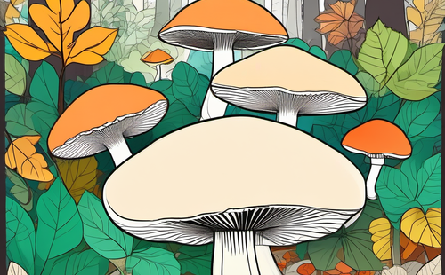 What type of adjective can be used to describe a mushroom?