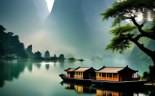 What are the praising verses about Guilin?