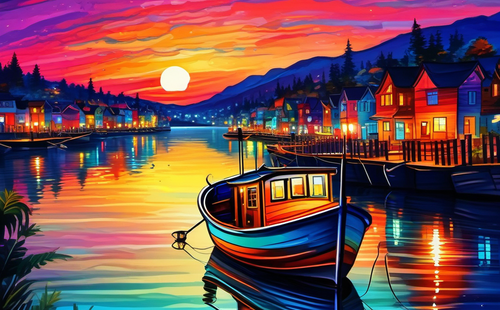 Which adjectives can be used to describe the night?