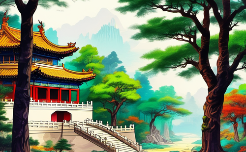 Which poems describe the Forbidden City?