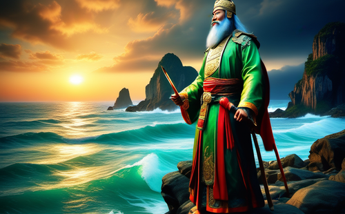 How is Guan Yu's appearance described?