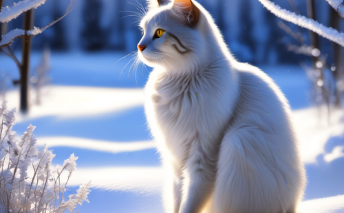 How to describe a cat's fur?