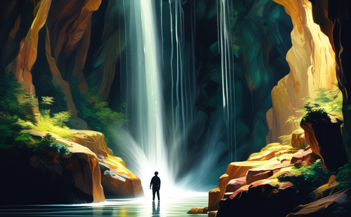 How is the character image portrayed in 'My Uncle Jules'?