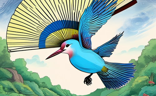 How would you describe the sound of a bird's call?