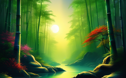 What ancient poems about bamboo exist?