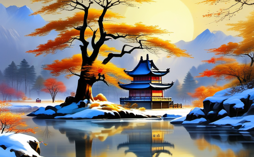 What are the famous verses of Yellow Crane Tower?