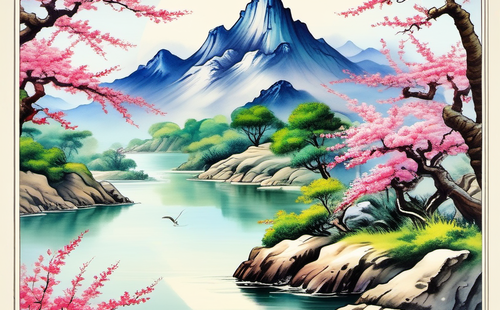 Which ancient poems describe spring?