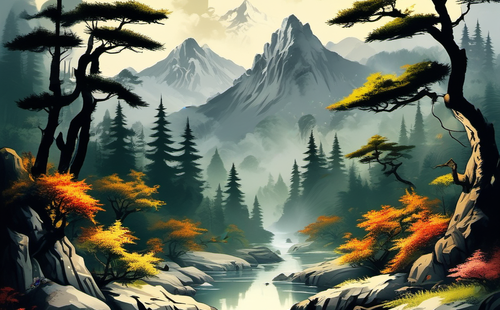 Do you know any four-character idioms that use 'thousand' and 'ten-thousand'?