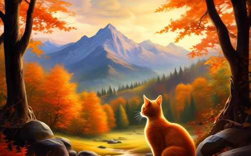 How can you describe the physical characteristics of a cat?