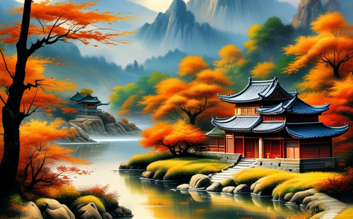 What are some descriptive words for autumn?