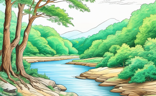 What kind of river would you use an adjective to describe?