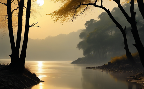 Which poems describe the Yellow River?