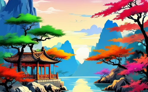 How can one find beautiful verses from ancient Chinese poetry?