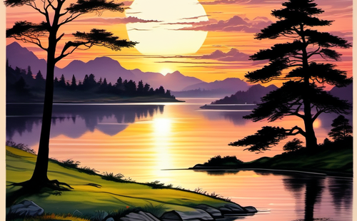 How to write a 600-word junior high school landscape emotional expression essay?