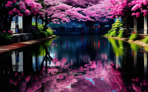 What are some idioms to describe the繁荣 of a city？