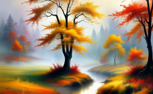 What are some poems describing autumn in ancient times?