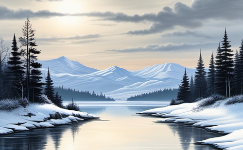 What poems describe the early winter?