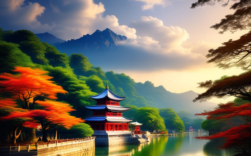 Which famous verses can be found in the Ancient Hanshan Temple poems?